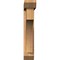 Ekena Millwork Westlake Slat Smooth Bracket w/ Offset Brace, Western Red Cedar, 5 1/2"W x 26"D x 30"H BKT0604X26X30WTL06SWR - alternate 3